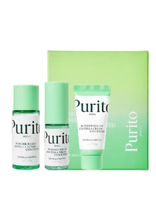 Producto - Purito -  Set de viaje de la Linea sin frgancia Centella Unscented Mini