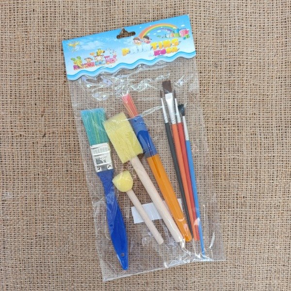 Producto - Pinceles y taponadores infantiles x7