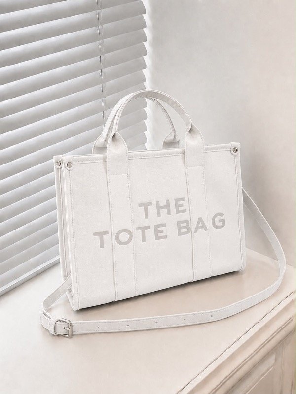 Producto - TOTE BAG PREMIUM MEDIANA - BLANCO