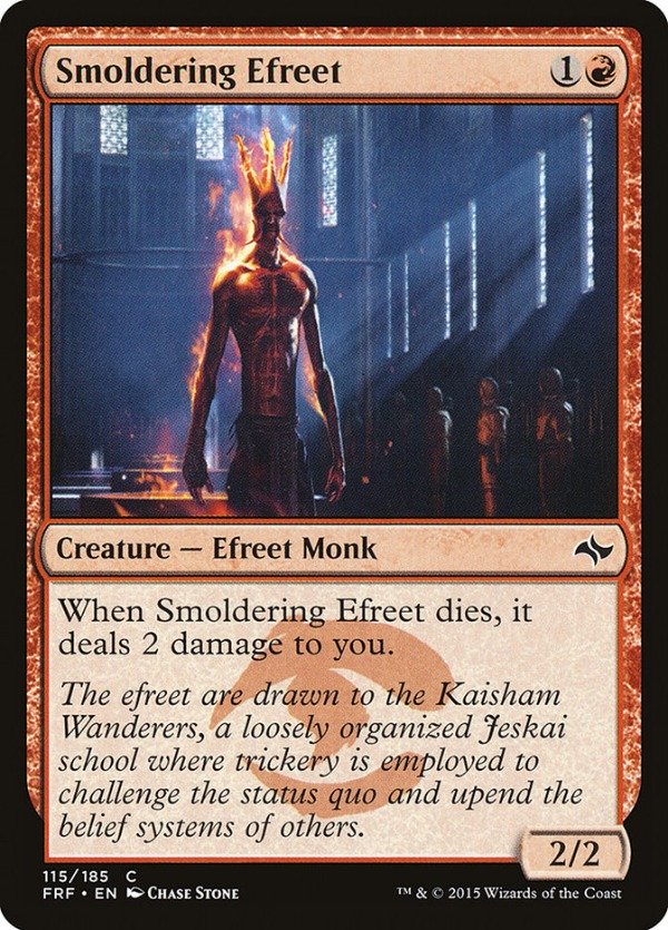 Producto - Smoldering Efreet  Fate Reforged