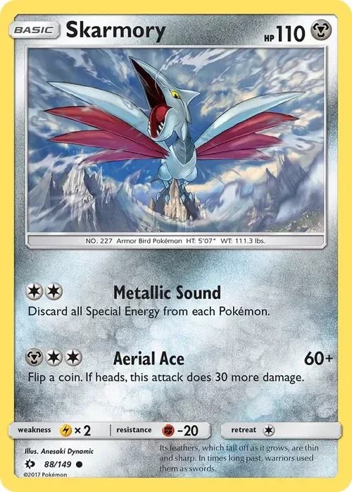 Producto - Skarmory - 88/149 - Sun and Moon