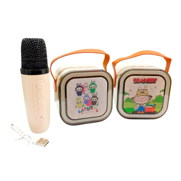 Producto - PARLANTE MINI CON MICROFONO LABUBU