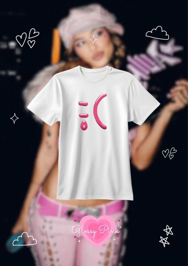 Remera carita triste