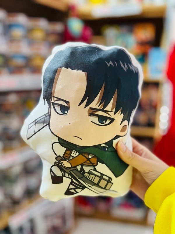 Producto - Mini almohadita Levi Ackerman shingeki no kiojin - 0