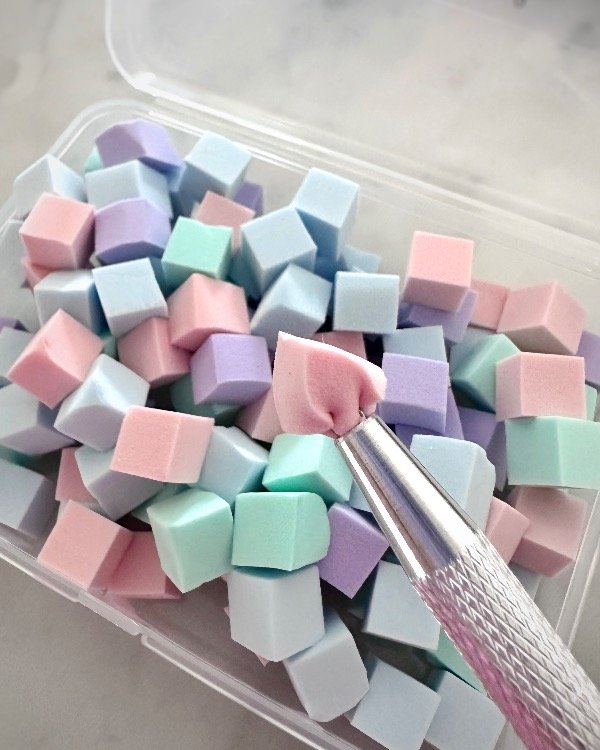 Producto - Esponjitas + pinza de agarre