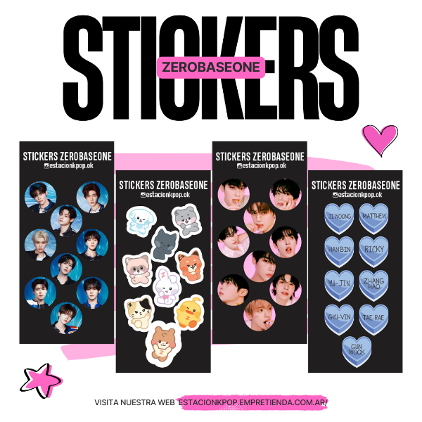 Producto - STICKERS ZEROBASEONE