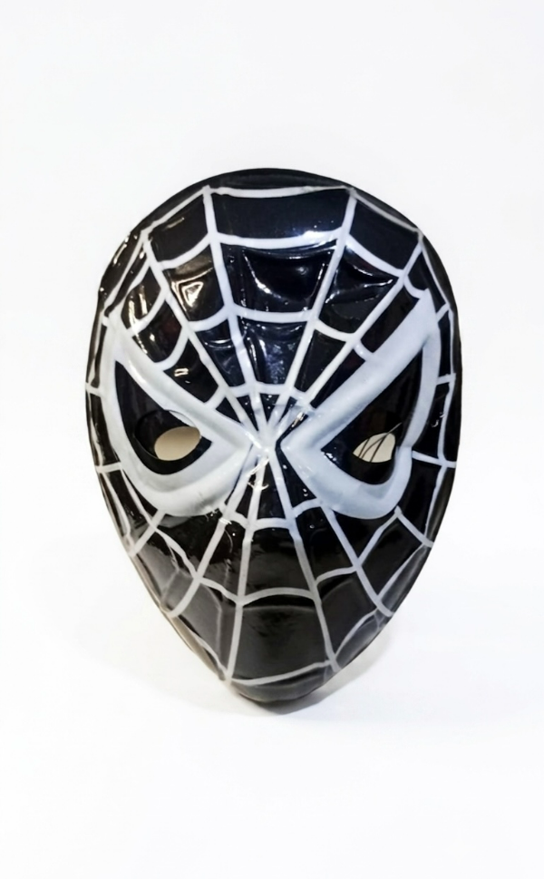 Producto - Mascara spiderman negra plástico