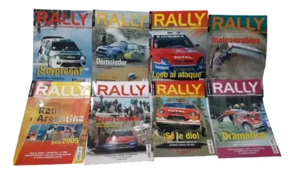 Producto - Revista Rally News Wrc X 15 Articulos 2005 (usado)