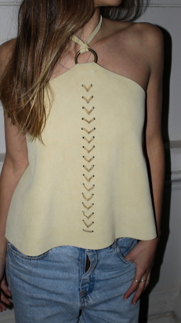 Producto - Top Cuero Pampa SS25/26