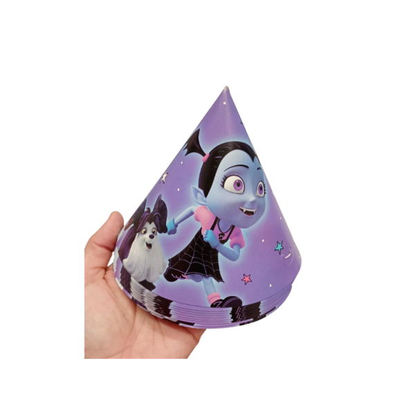 Producto - Bonetes x8un VAMPIRINA