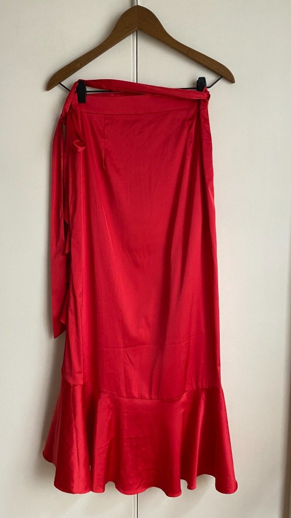 Producto - Falda estilo flamenco raso Talle 36 - 3