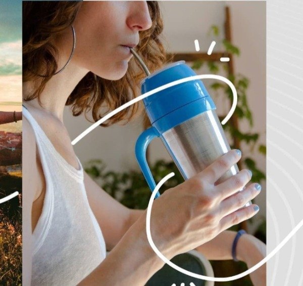 Producto - MATE LISTO ACERO Y PLASTINO - 1