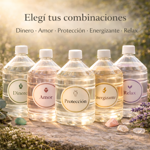 Producto - Combo x2 Brumas Vibracionales 1L Elegí tus aromas - 2