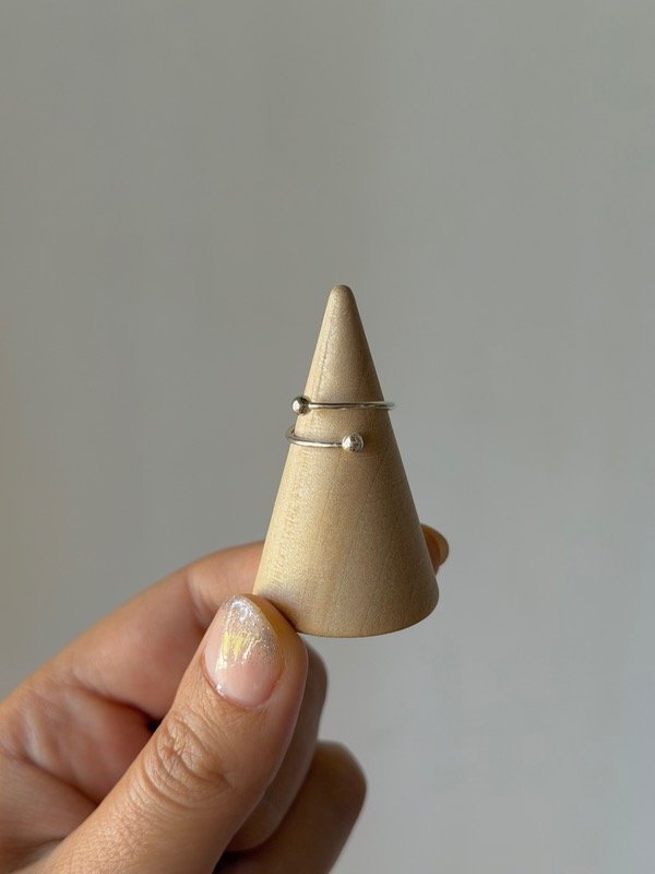 Producto - Anillo regulable bolitas