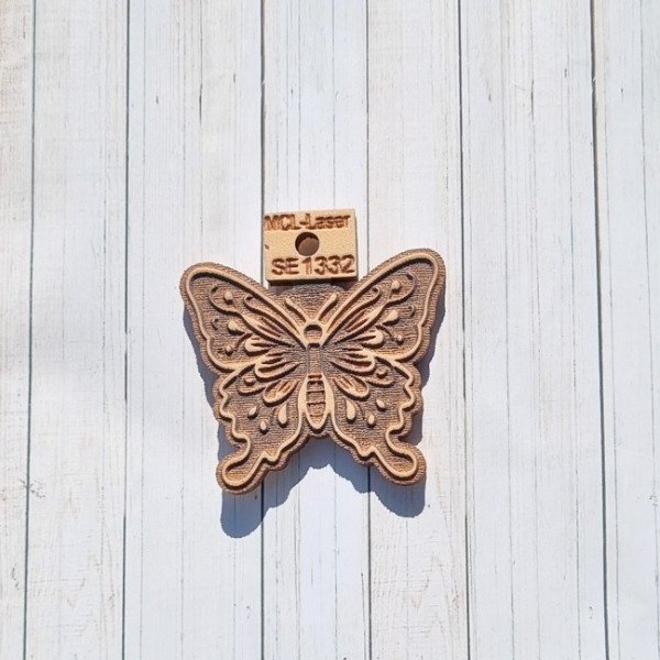Producto - SE 1332 de 6 cm cm Sello mariposa