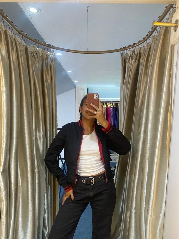 Producto - CAMPERA REVERSIBLE ROJO/NEGRO