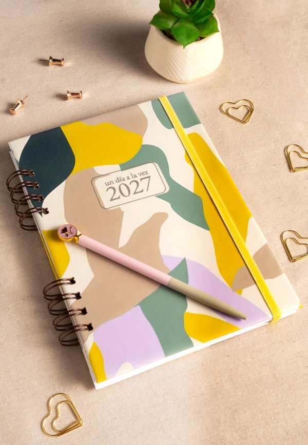 Producto - Agenda semanal vertical Un día a la vez - 0
