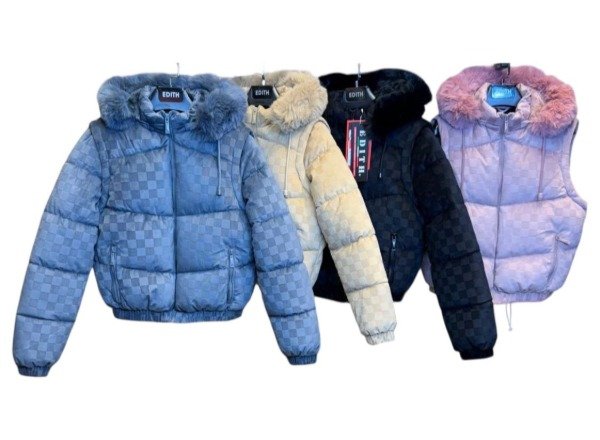 Producto - CAMPERA IMPORTADA DAMA DESMONTABLE ( CHALECO )