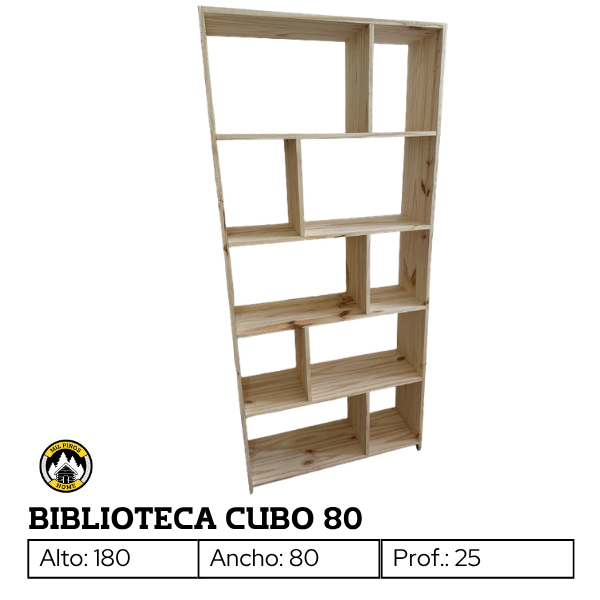 Producto - BIBLIOTECA CUBO 80 - 2
