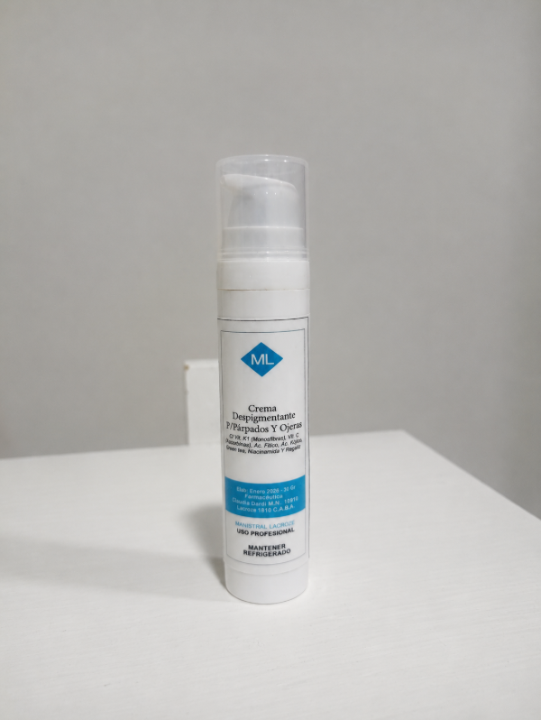 Producto - CREMA DESPIGMENTANTE PARA PARPADOS Y OJERAS