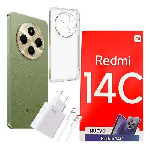 Producto - CELULAR PARA XIAOMI REDMI 14C COLOR VERDE DE 8/256 GB