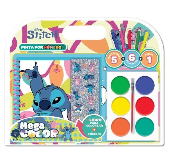 Producto - BLISTER ACUARELAS MEGA COLOR - STITCH