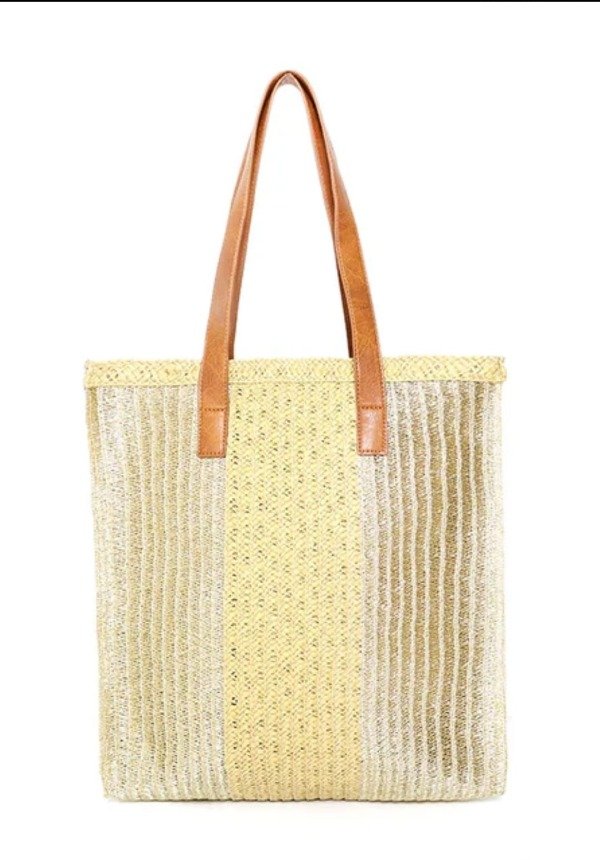 Producto - Bolso de rafia Luna suela