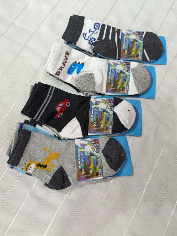 Producto - X12 - MEDIAS LARGAS VARON T.4/6