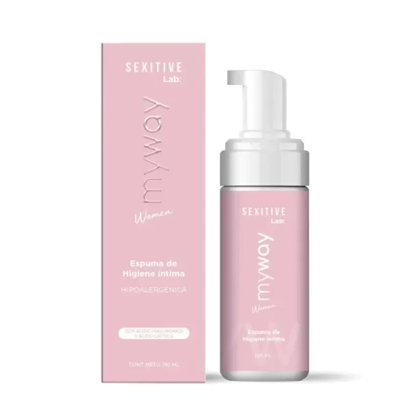 Producto - MY WAY WOMEN- ESPUMA DE HIGIENE INTIMA Sexitive