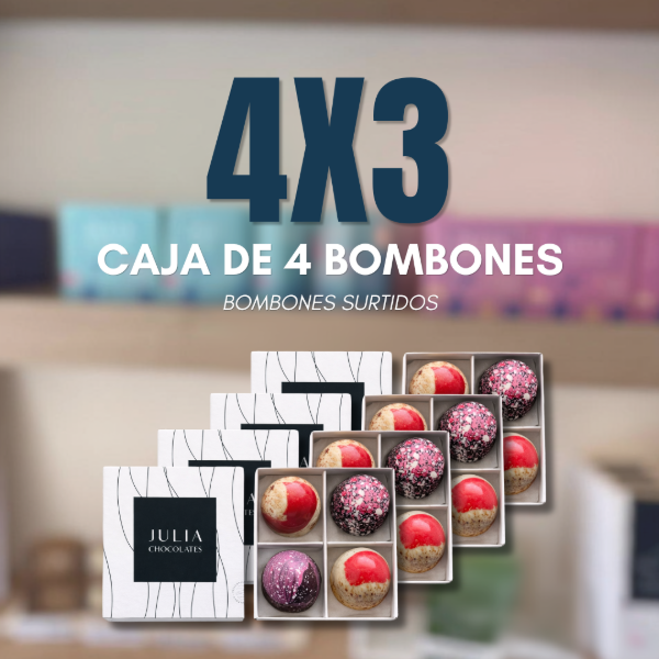 Producto - 4x 3 Cajas de 4 - Día del Amigo