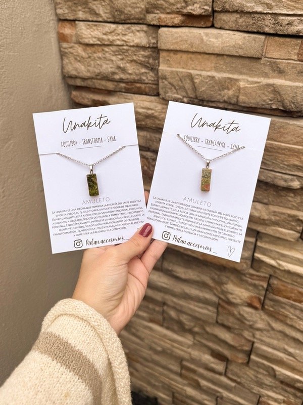 Producto - Collar PRISMA con unakita