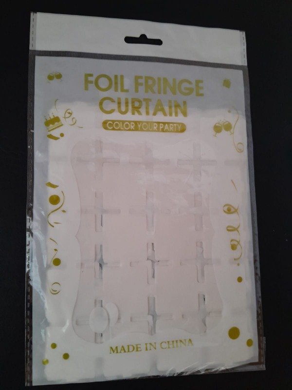 Producto - Cortina a cuadros chicos blanca