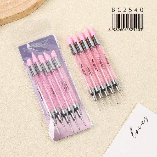 Producto - Pincel de Doble Punta NAEZ para Nail Art x UNIDAD