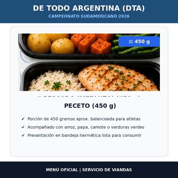 Producto - PECETO 450 GRS. ART: PDTA - 105642