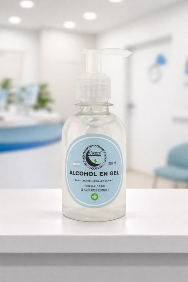 Producto - ALCOHOL EN GEL CON DOSIFICADOR 250 ML