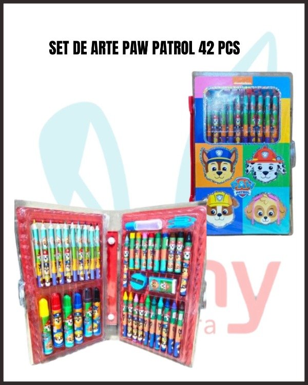 Producto - SET DE ARTE PAW PATROL 42 PCS PW403