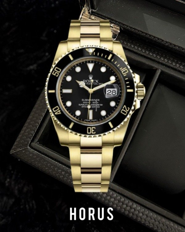 Producto - Rolex Submariner Date Automatico Dorado y Negro