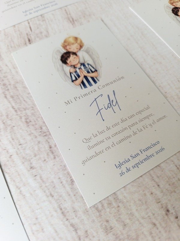 Producto - Tarjeta Bautismo [Modelo Talleres] - 5
