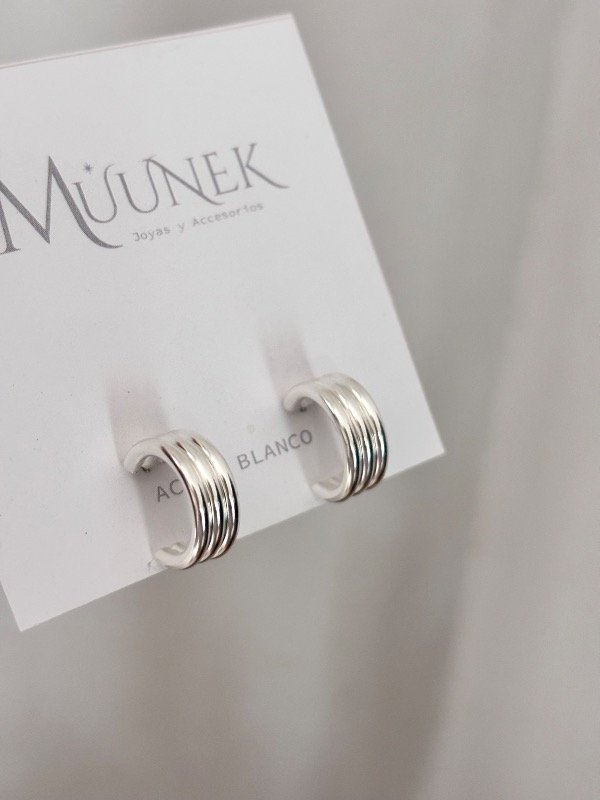 Producto - Semi argollas triple linea