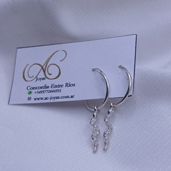 Producto - Aros argollas con dije