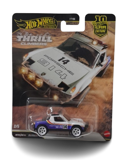 Producto - Hot Wheels Thrill Climbers Porsche 914 Safari 1/64