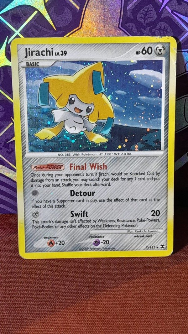 Jirachi lv.39 Rising Rivals Holo 7/111 - ALUMINETCG