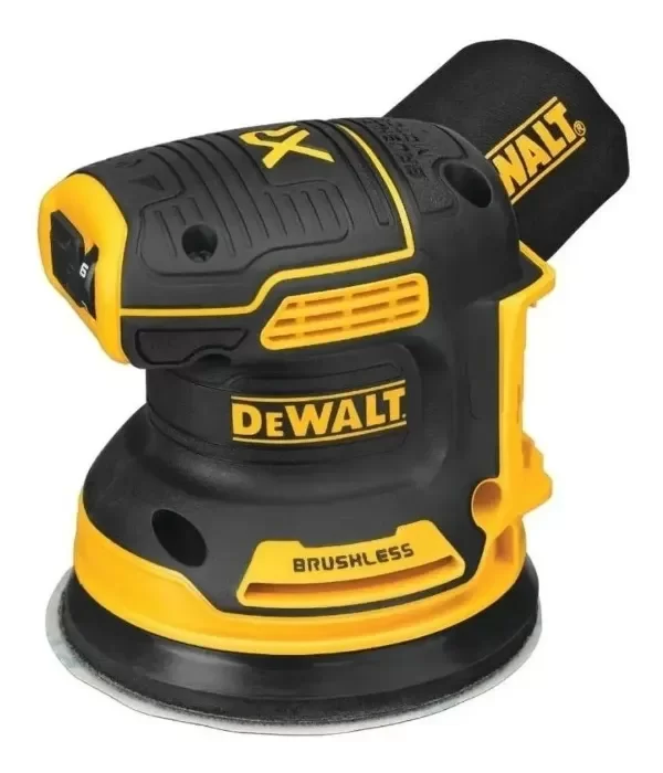 Producto - Lijadora roto orbital DeWalt DCW210 con sistema velcro 20V Con Bat 3A y Carg R