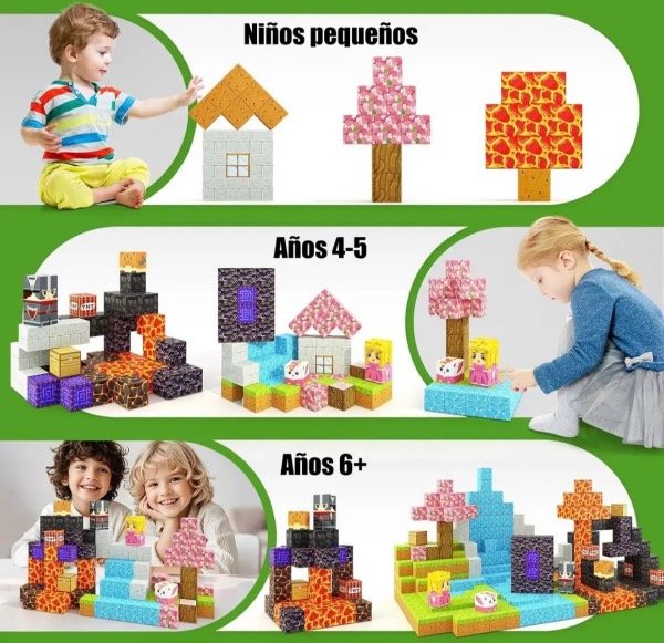 Producto - Caja TNT bloques magnéticos 200 piezas - 8