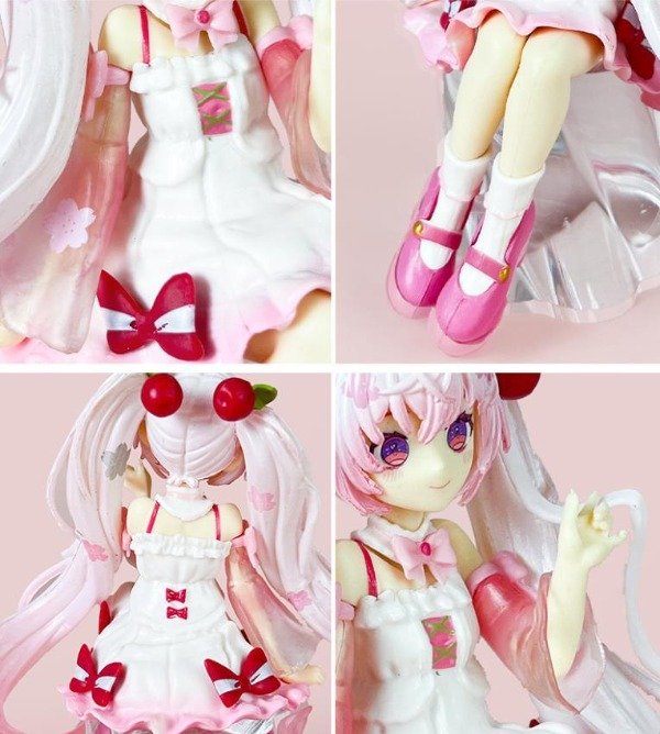 Producto - Sakura Miku Noodle Stopper - HATSUNE MIKU (14cm) - 3