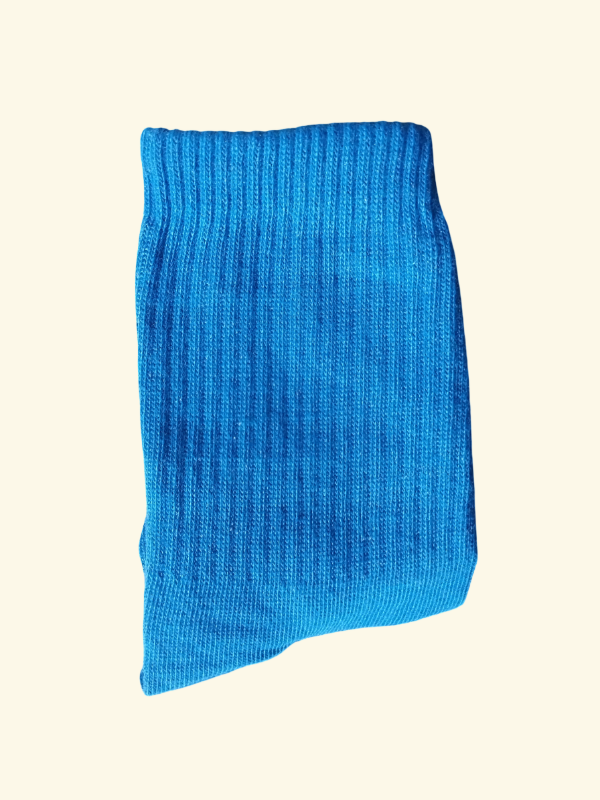Producto - MEDIAS LISAS 3/4 AZUL FRANCIA