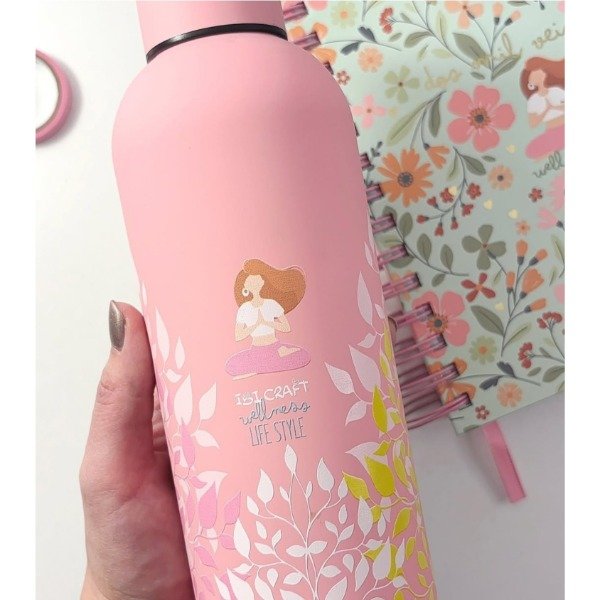 Producto - Botella térmica Ibi Craft Bienestar 500 ml Pink