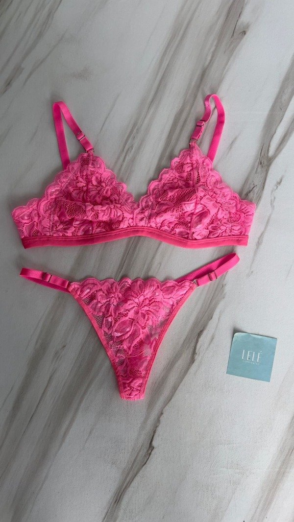 Producto - Conjunto puntilla forrada PREVENTA