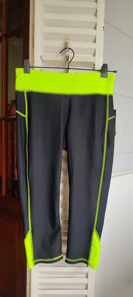 Producto - Calza pescadora negra flúor, talle M