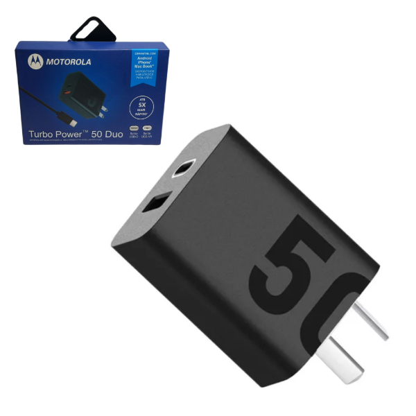 Producto - Cargador Motorola carga rápida 50w